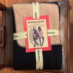 Woolrich reversible blanket wrap